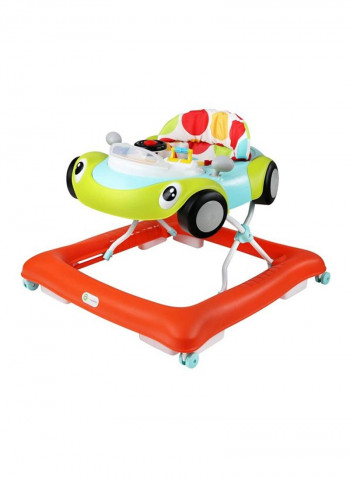 Lil’ Go Kart Baby Walker, Car Themed With Musical Activity Center 6M-36M