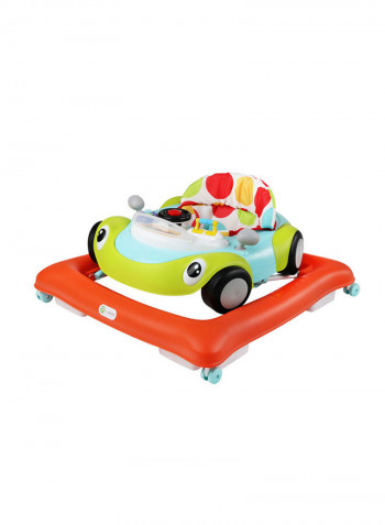 Lil’ Go Kart Baby Walker, Car Themed With Musical Activity Center 6M-36M
