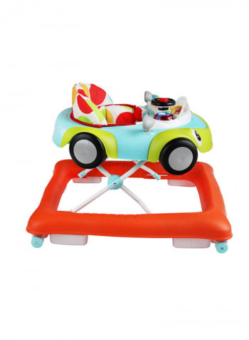 Lil’ Go Kart Baby Walker, Car Themed With Musical Activity Center 6M-36M