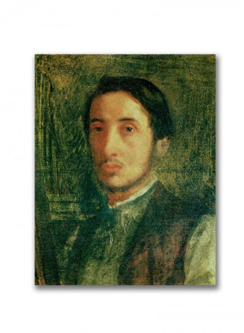 Self Portrait As A Young Man Canvas Wall Art Multicolour 11 x 14inch