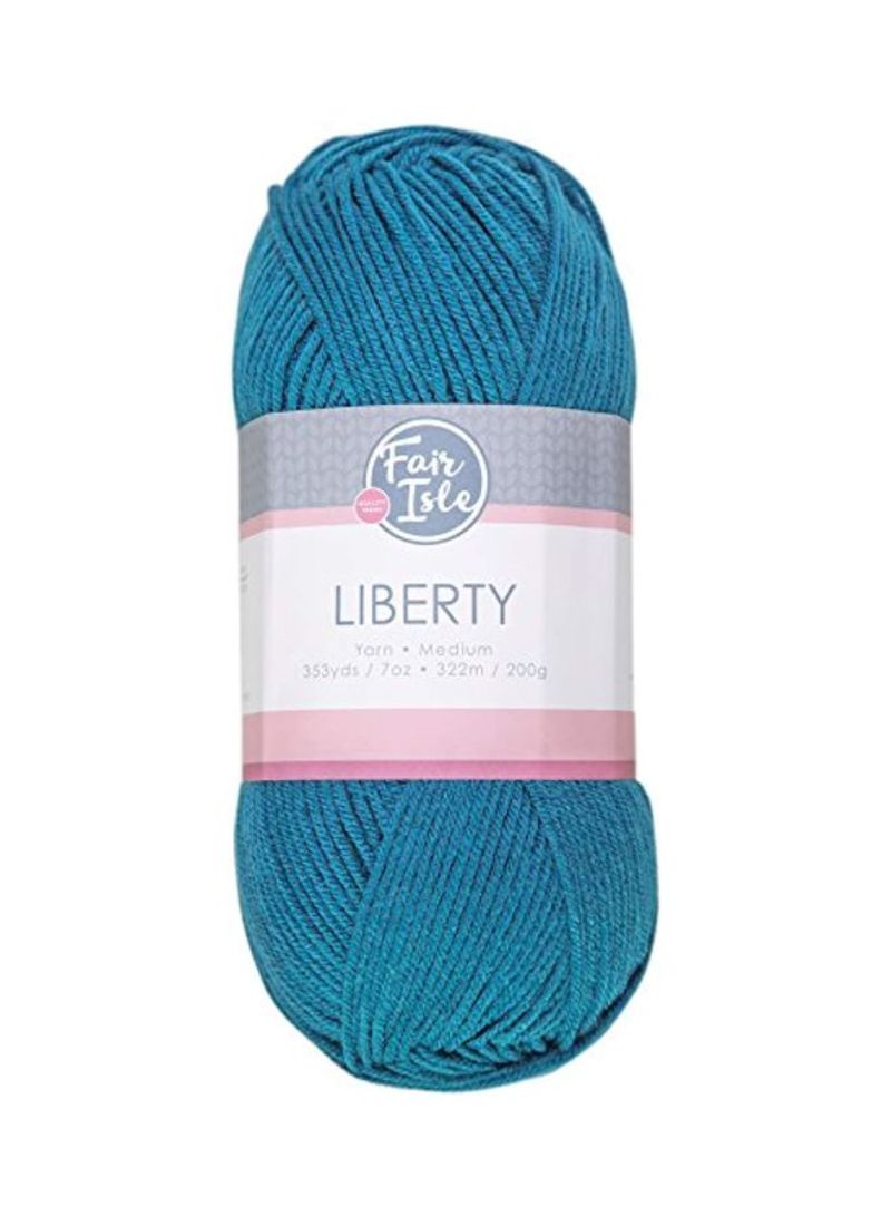 Liberty Acrylic Yarn Sapphire 353yard