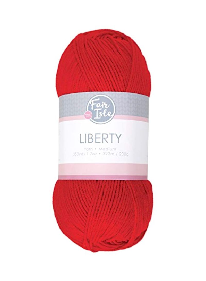 Liberty Yarn Red M
