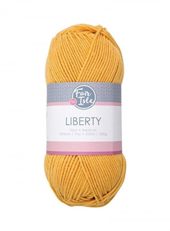 Custard Liberty Yarn Yellow 353yard