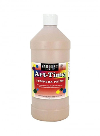 Peach Art-Time Tempera Paint Beige