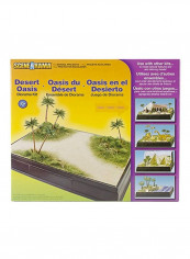 Scene-A-Rama Desert Oasis Diorama Kit Green/Beige/Brown