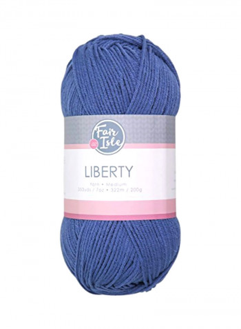 Liberty Acrylic Yarn Denim 353yard
