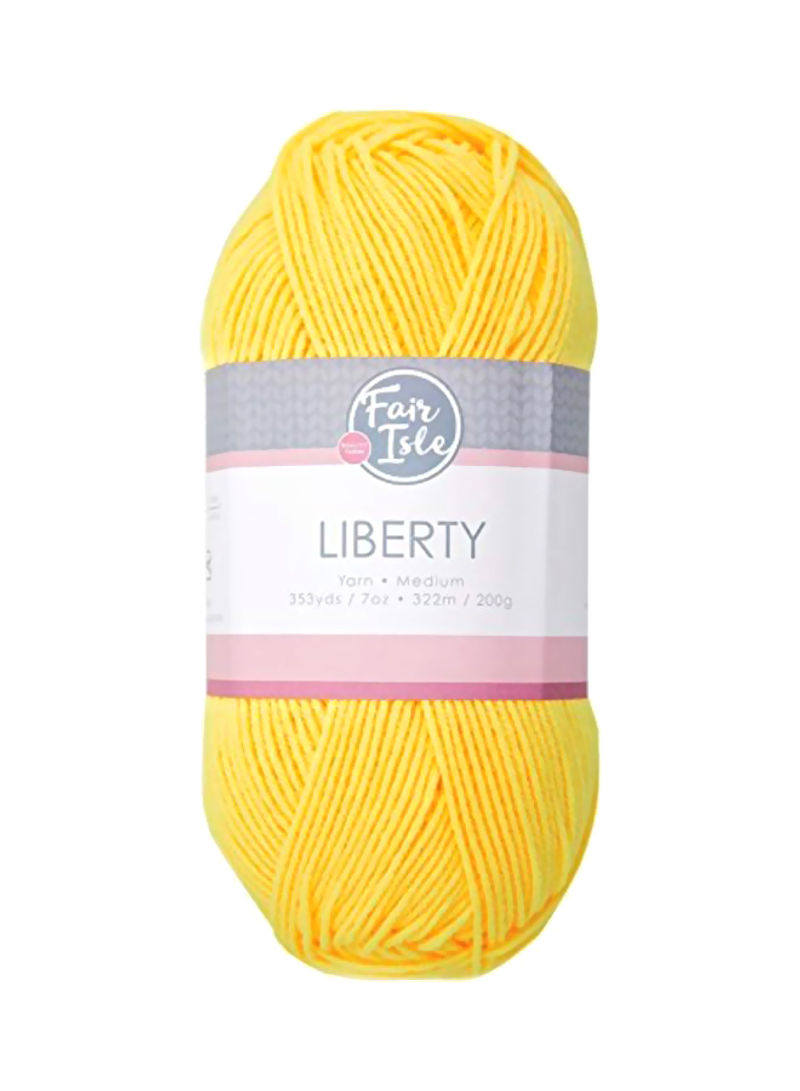 Liberty Acrylic Yarn Lemon Pucker 353yard