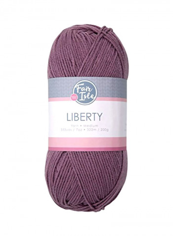 Liberty Acrylic Yarn Orchid 353yard