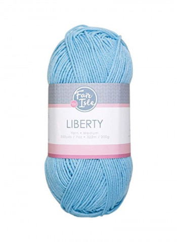 Liberty Acrylic Yarn Sky 353yard