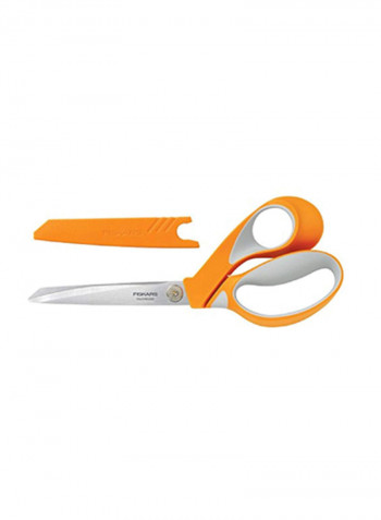 Softgrip Fabric Shears Orange/Silver