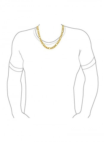 Stainless Steel Figaro Chain Necklace