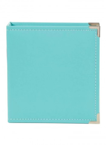 Stories Faux Binder Green