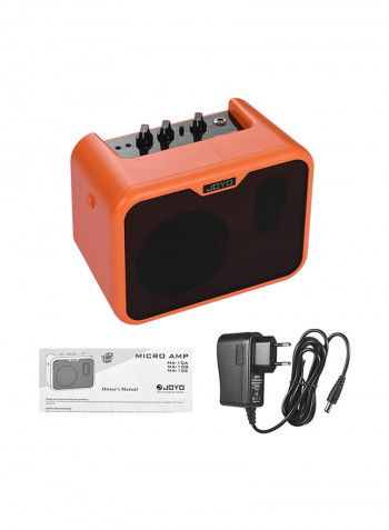 Acoustic Guitar Amplifier Speaker With Power Adapter