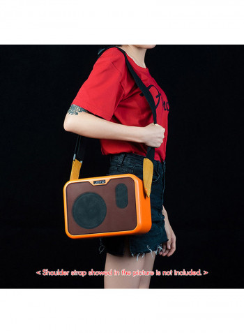 Acoustic Guitar Amplifier Speaker With Power Adapter