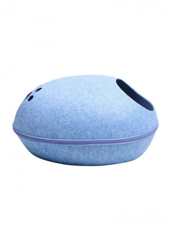 Soft And Adorable Pet Cave Blue 47 x 20 x 40centimeter