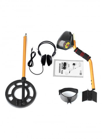 High Sensitivity High Performance Metal Detector MD3010II+ Earphone Gold Gold 56.00X16.00X19.00cm