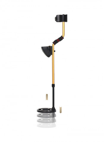 High Sensitivity High Performance Metal Detector MD3010II+ Earphone Gold Gold 56.00X16.00X19.00cm