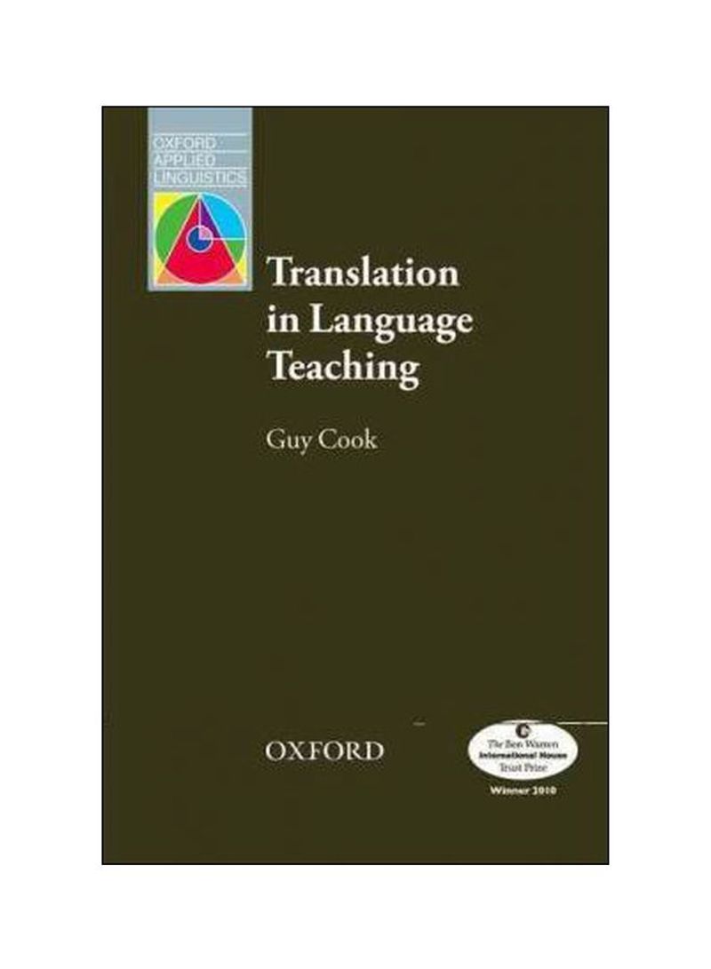 Translation In Language Teaching Paperback