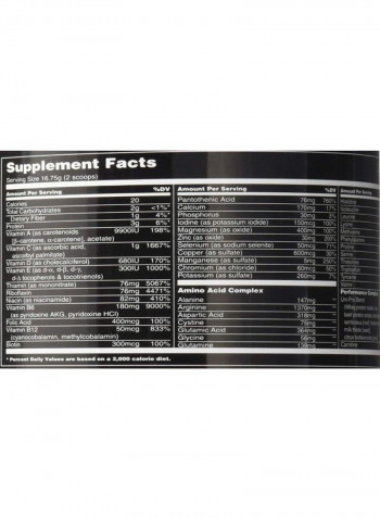 Animal Pak Powder - Orange, 44 Count