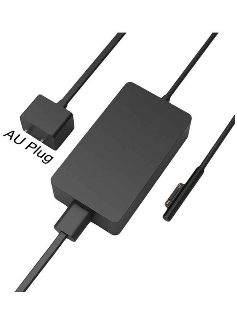 Power Supply Adapter Laptop Charger For Surface Book Pro Black