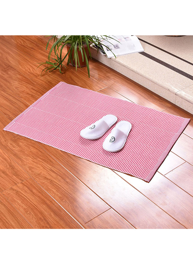 Anti-Skid Doormat Pink 90 x 150centimeter
