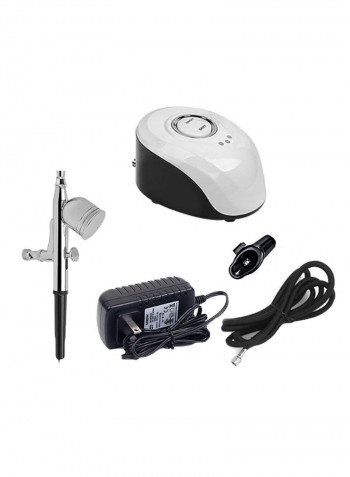 Facial SPA Nano Mister Face Steamer White/Silver/Black 5.3 x 3.9 x 2.8inch