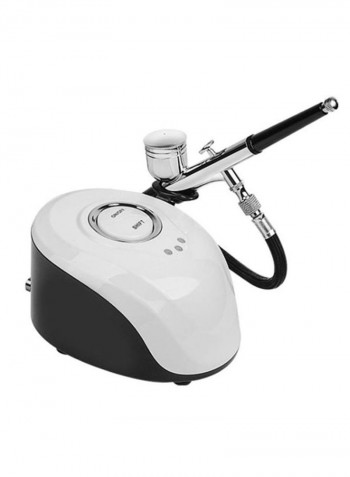 Facial SPA Nano Mister Face Steamer White/Silver/Black 5.3 x 3.9 x 2.8inch