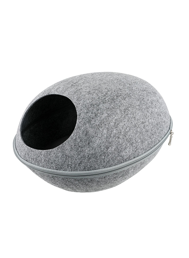 Soft And Adorable Pet Cave Grey 47 x 20 x 40centimeter