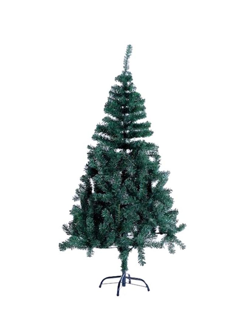 1000 Tips Pine Artificial  Tree With Base Dark Green 210centimeter