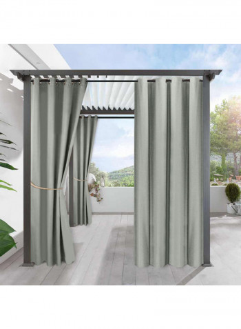 Blackout Patio Curtains Grey