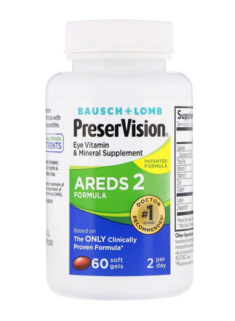 Preser Vision AREDS 2 Formula - 60 Softgels