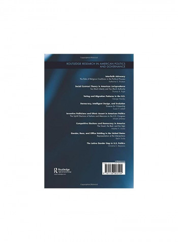 The Latino Gender Gap In U.S. Politics Paperback