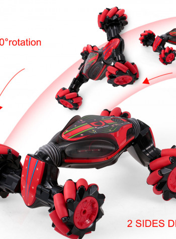 2.4GHz 4WD Off Road Double-Sided Car With Gesture Sensor Watch Lights 38.5cm