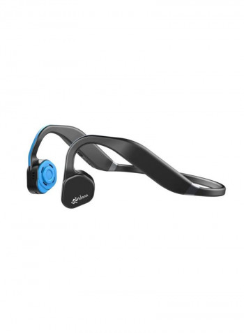 Bluetooth In-Ear Headphones With Mic Black/Blue