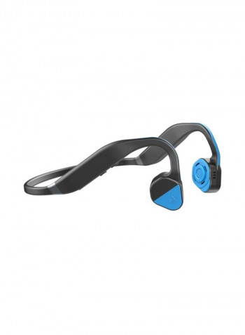 Bluetooth In-Ear Headphones With Mic Black/Blue