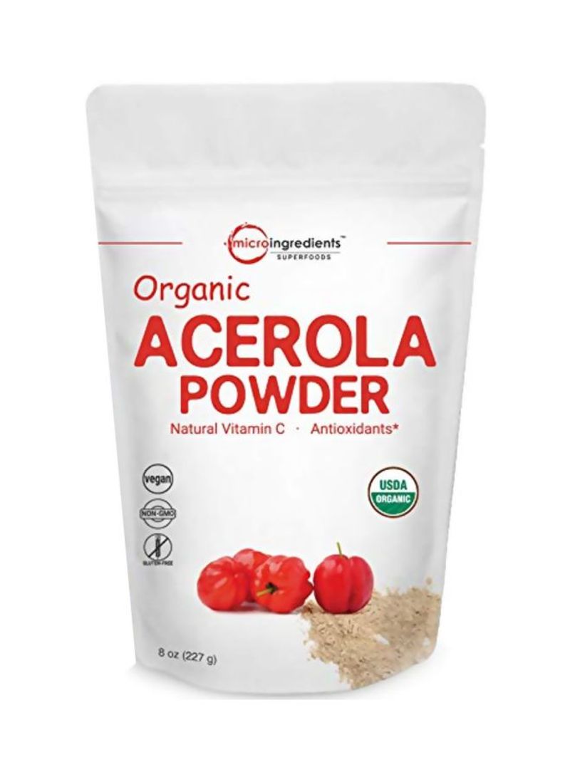 Organic Acerola Powder Dietary Supplement