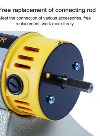 Multifunctional Mini Desktop Polisher Machine Tool Multicolour 27 x 14.50 x 15.80cm