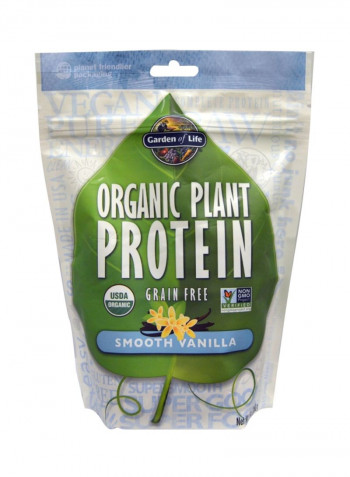 Organic Plant Protein Supplement - Smooth Vanilla