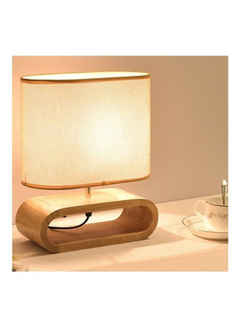 Nordic LED Vertical Table Lamp Brown 31x31x38cm