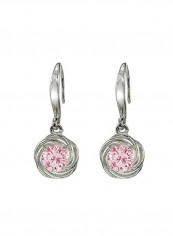 925 Sterling Silver Cubic Zirconia Studded Knot Shaped Dangle Earring reviews 925 Sterling Silver Cubic Zirconia Studded Knot Shaped Dangle Earring