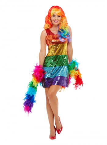 All That Glitters Rainbow Costume L