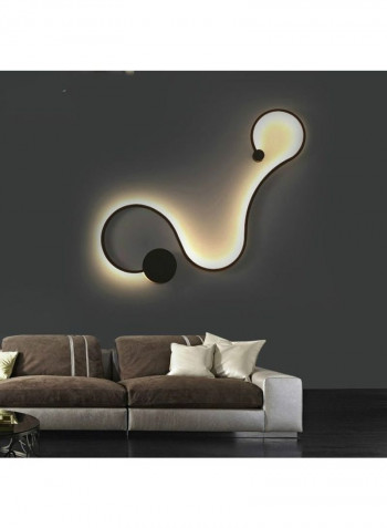 Minimalist Aisle LED Wall Lamp Warm Yellow