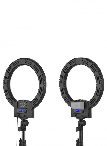 Portable LED Video Ring Studio Light 12inch Black/White
