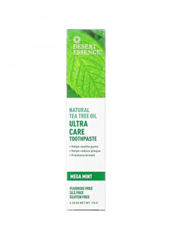 4-Piece Tea Tree Oil Toothpaste 176g