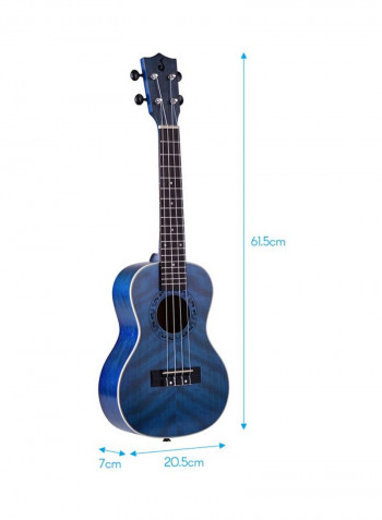 Acoustic Concert Ukulele With Accessories Set