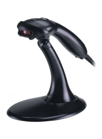 Quickscan Barcode Scanner With Stand Black