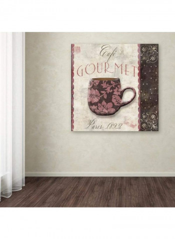 Patisserie Xiii Canvas Wall Art multicolour 16 x 20inch