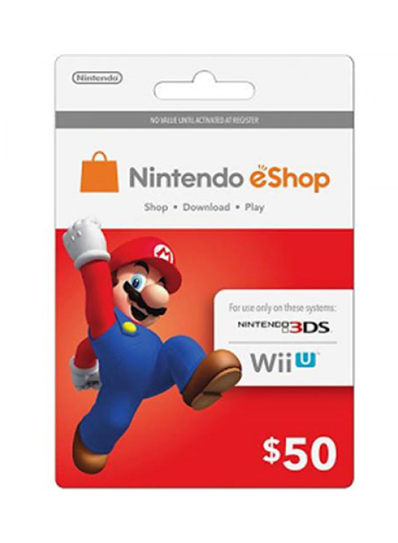 EShop Card Compatible For Nintendo Wii U/3DS