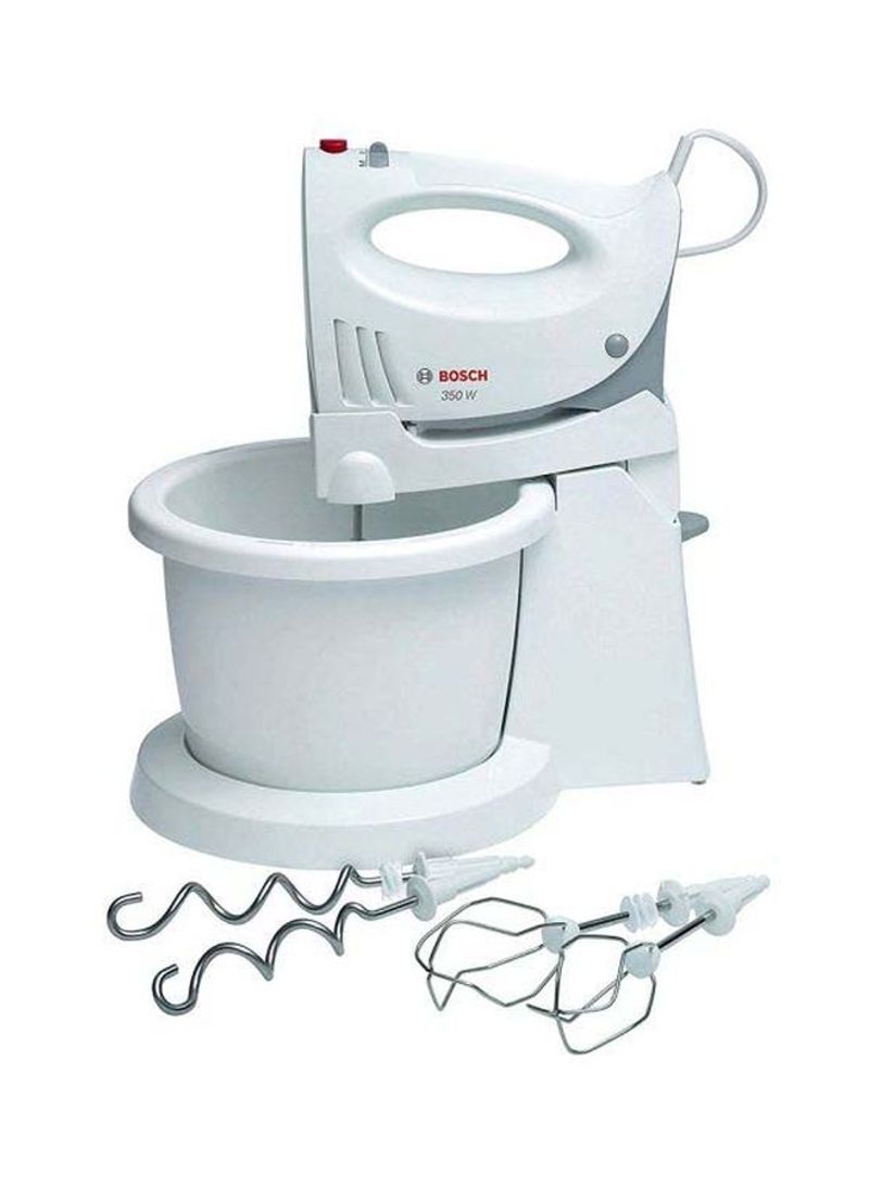 Hand Mixer With Bowl 350W MFQ3555GB White