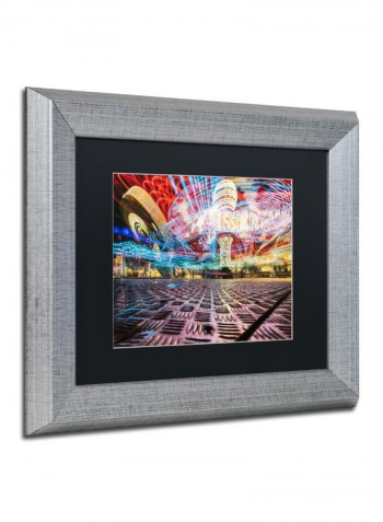 Twister 3 Framed Wall Art multicolour 11 x 14inch